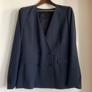 J.Crew Navy Crepe Blazer